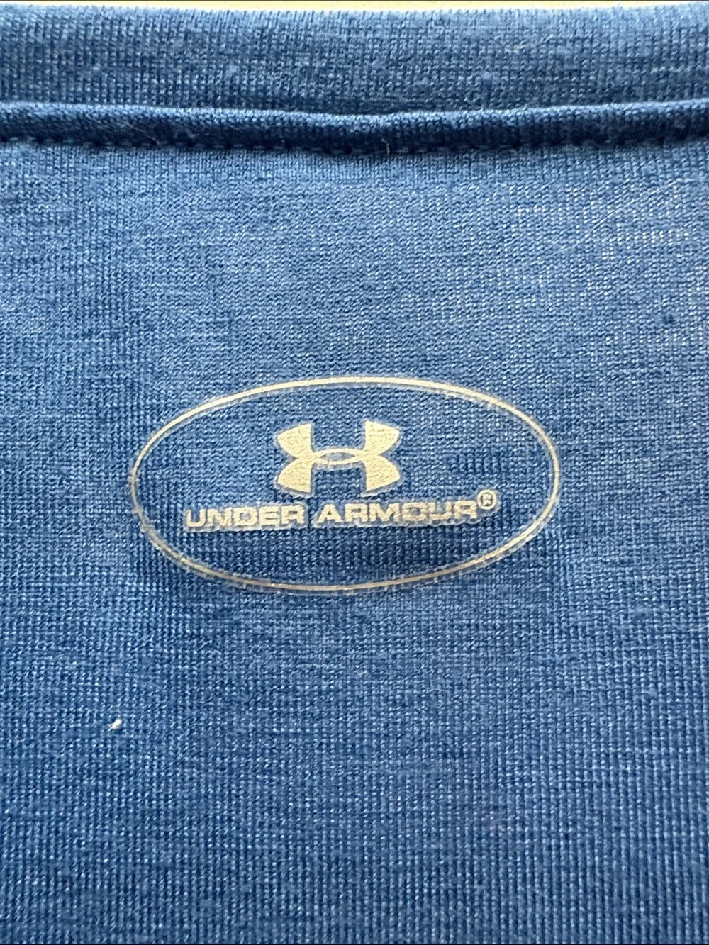 Under Armour Royal Blue Performance Tee Size Medium Woman’s